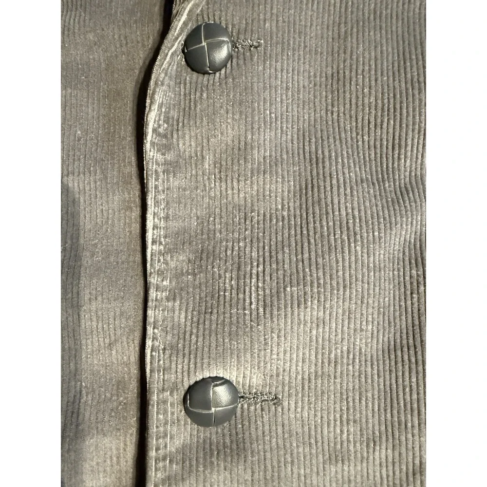 Vintage PIONEER‎ WEAR Corduroy Blazer 48L Rancher Jacket Gray Suede Elbow Patch